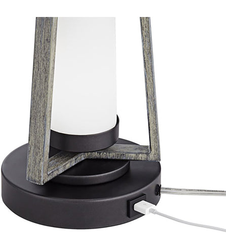 City Ports Table Lamp With USB